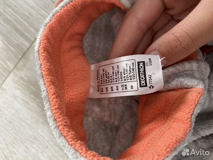 Кофта детская флисовая 140