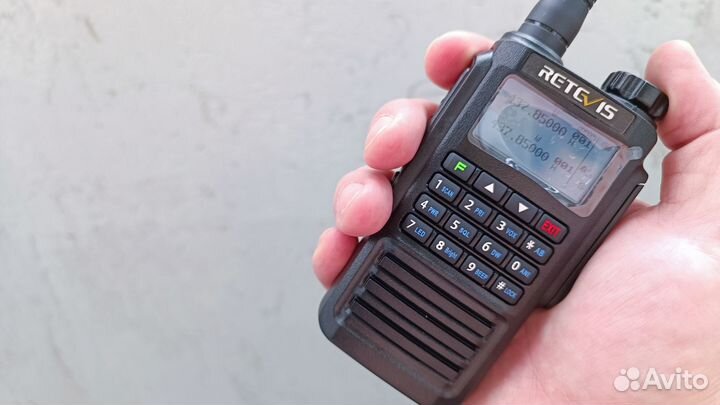 Рация двухдиапазонная Retevis RT87 + Кабель