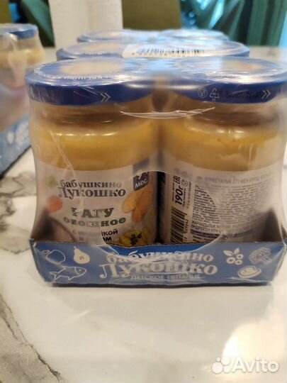 Детское питание. Рагу бубушкино лукошко/фруто няня