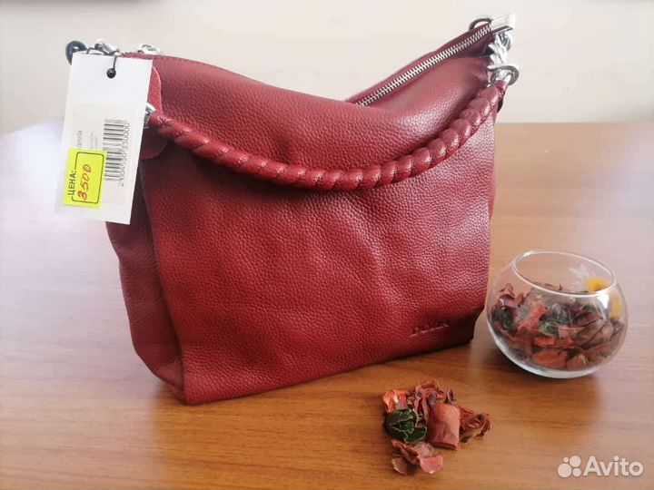 Клатч натуральная кожа