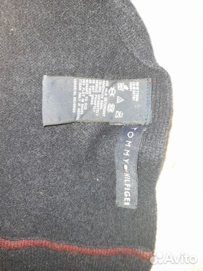 Мужской шерстяной шарф Tommy Hilfiger