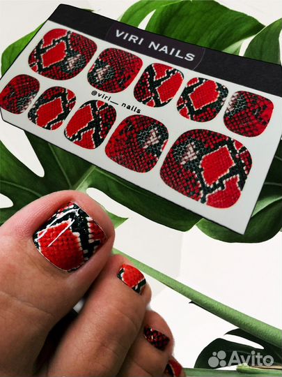 Наклейки слайдеры для ногтей