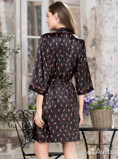 Халат из шёлка размеры 42-46, 48-52