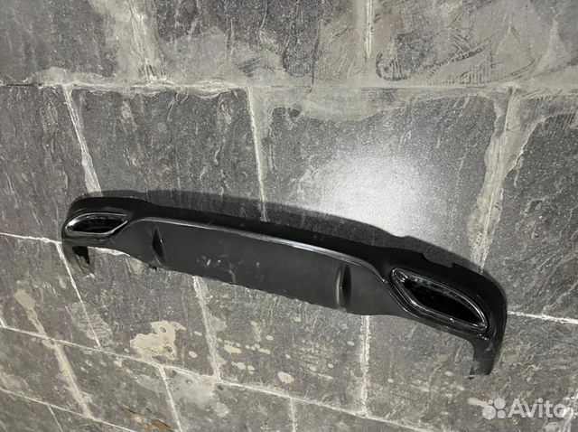 Диффузор заднего бампера w213