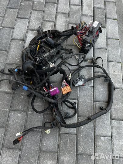 Подкапотная проводка на Geely coolray