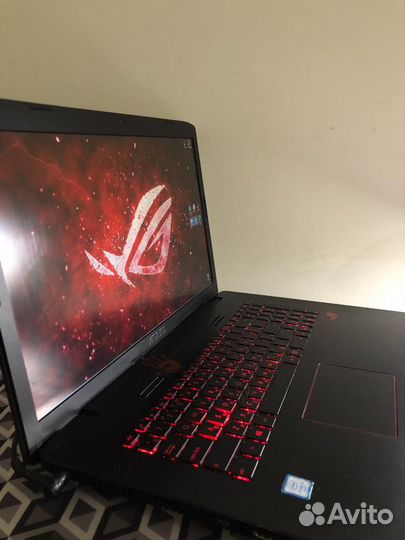 Игровой ноутбук Asus rog gl752v