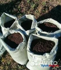 Конский коровий перегной