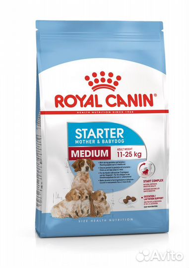 Royal canin Стартер для собак средних пород