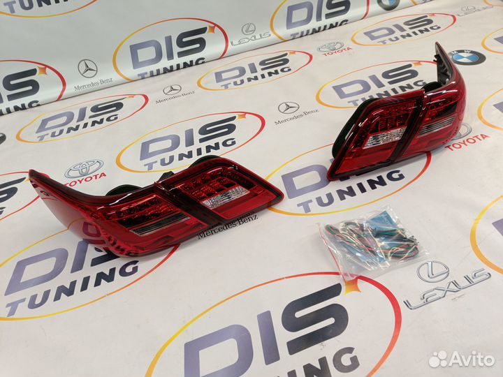 Стоп сигналы Toyota Camry 40 2006-2011 LED Red