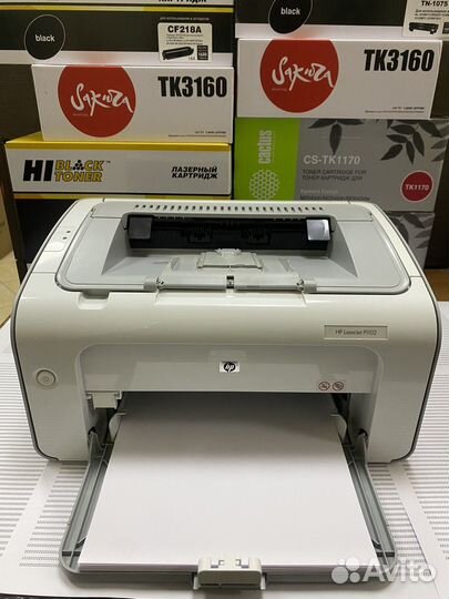 Принтер HP laserjet p1102