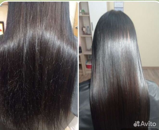 Кератиновое выпрямление