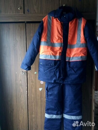 Зимний костюм. Спецодежда 52 - 54 рост 170