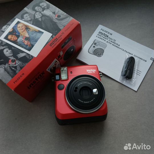Fujifilm Instax mini 70 red