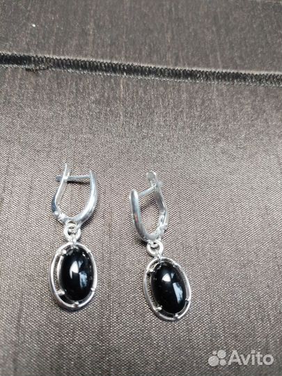 Серьги серебро