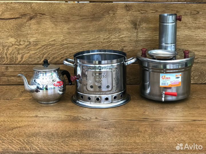 Самовар на дровах Турция 3.5 литра