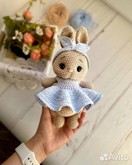 Вязаные игрушки ручной работы