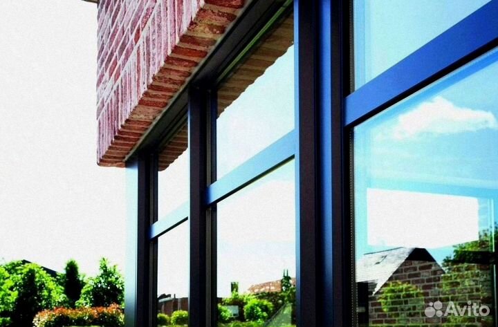 Алюминиевые окна в дом рассрочка