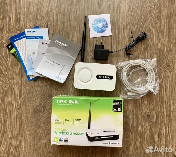 Роутер,беспроводной маршрутизатор TL-WR340G