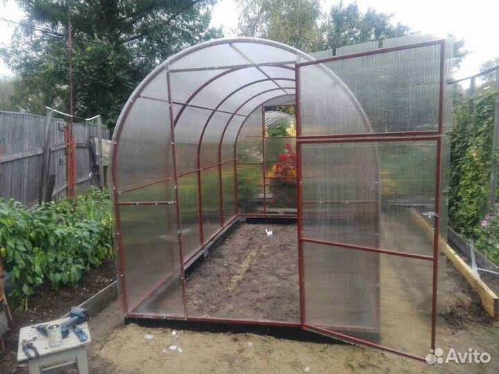 Теплицы, каркасы, комплектующие для теплиц