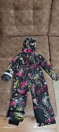 Зимний комбинезон для девочки 116