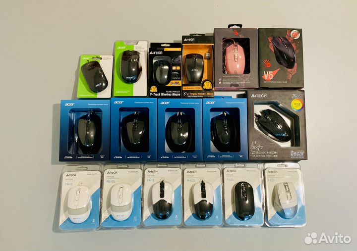 Беспроводная мышь A4Tech, Acer (новая)