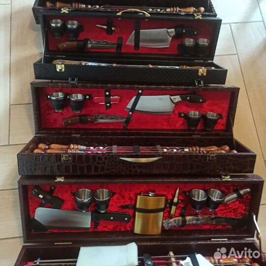 Шампуры в кейсе