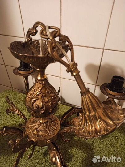 Бронза люстра СССР