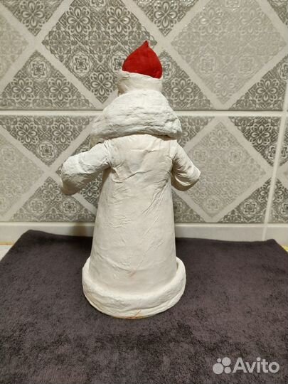 Дед Мороз ватный СССР
