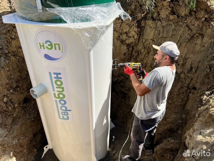 Канализация под ключ 12-24 чел. для гостиницы