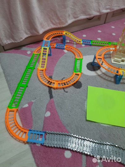 Игрушка Дорога Автотрек с лифтом