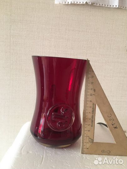 Кружка чешское стекло