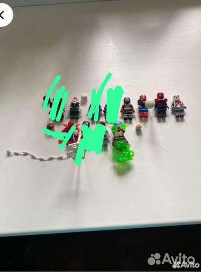 Фигурки лего человек паук