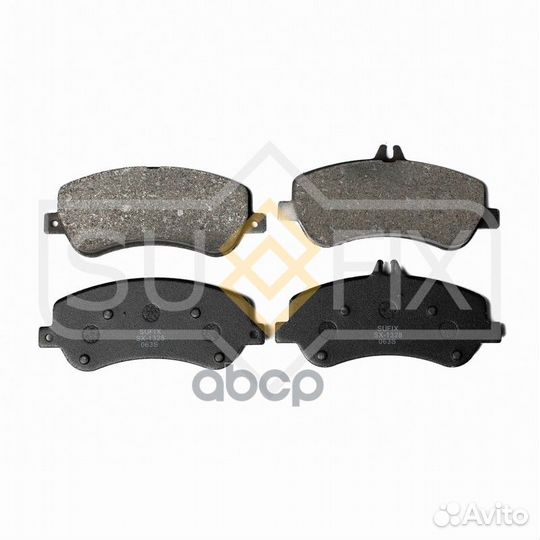 Колодки тормозные дисковые перед прав/лев S