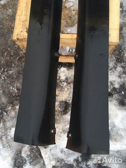 Облицовка порогов на Ниву Шевроле