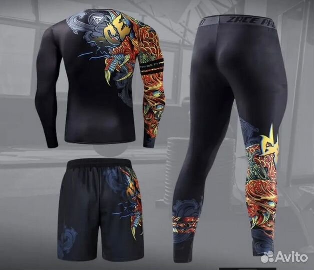 Комплект 3 в 1 для единоборств детский