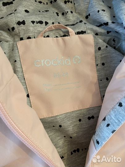 Куртка ветровка crockid для девочки 86-92