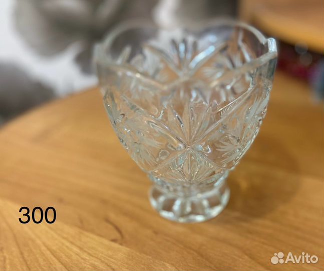 Хрустальная посуда СССР винтаж
