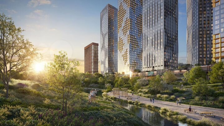 2-к. квартира, 53,3 м², 37/54 эт.