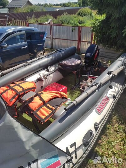 Лодка Касатка 385 М