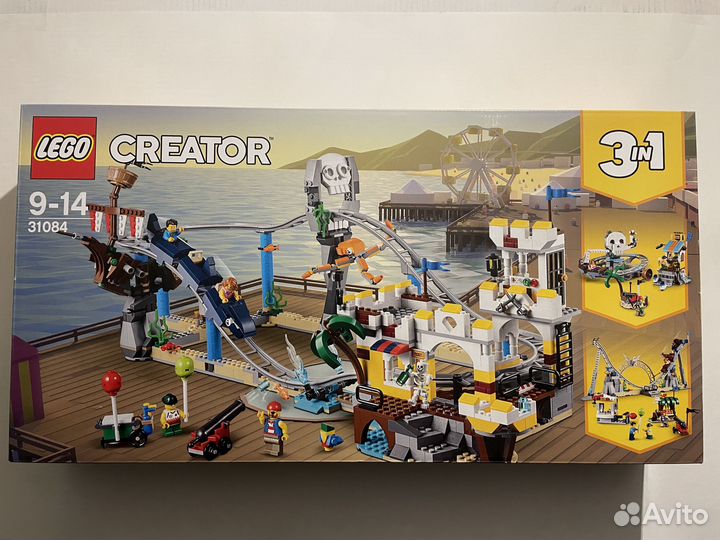 Lego 31084 Pirate Roller Coaster Пиратские горки