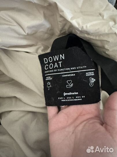 Пуховик зимний женский L