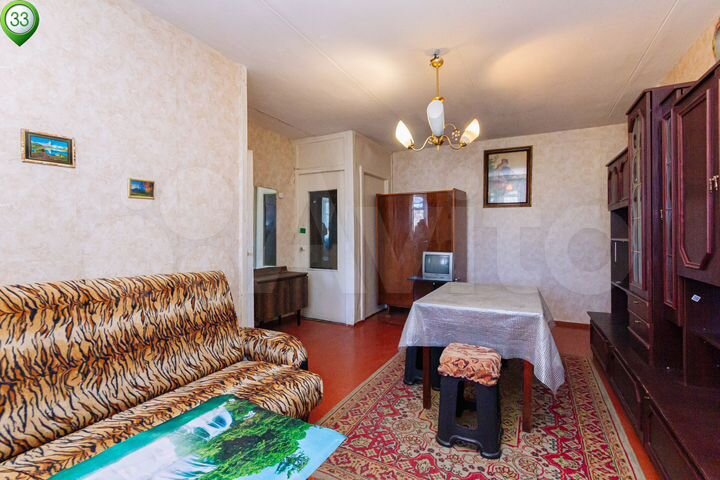 3-к. квартира, 55 м², 5/5 эт.
