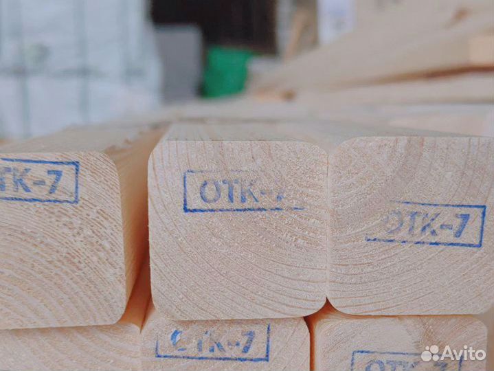 Брусок строганный 60х60 вс от производителя Оптом