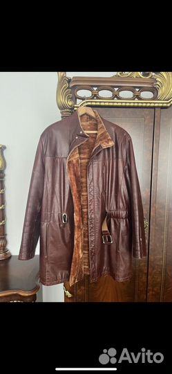 Дубленка мужская двухстороняя