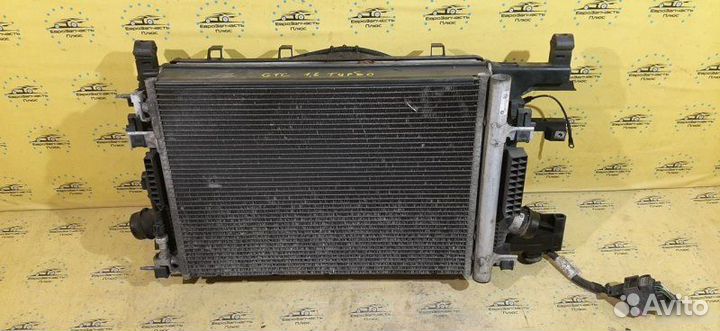 Кассета радиаторов Opel Astra J Gtc