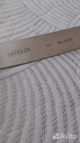 Saddler (Sweden) кожаный ретро ремень