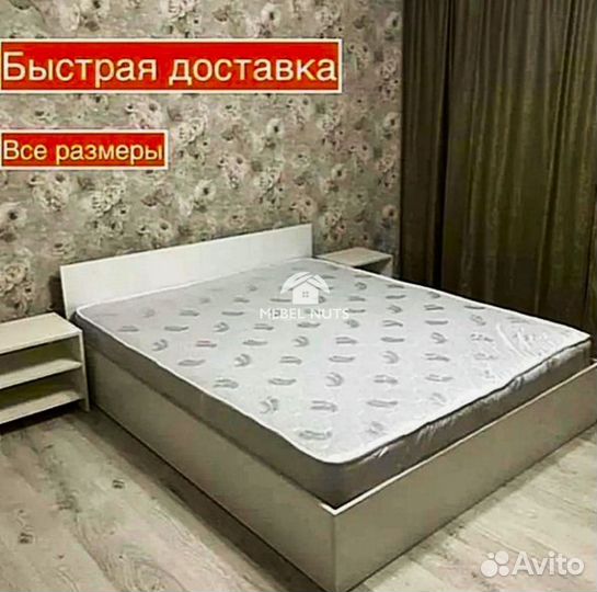 Кровать двуспальная 160