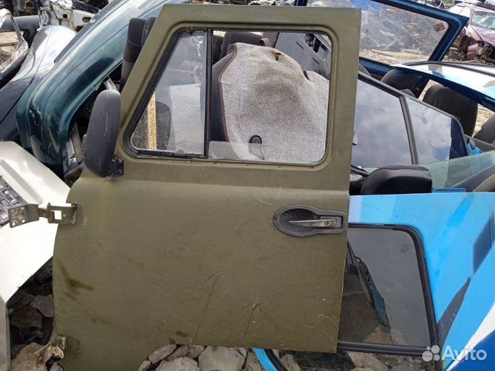 Дверь УАЗ 3909 (Буханка) перед. лев. (б/у)