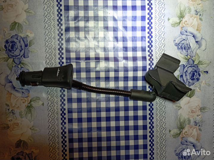 Держатель телефона в прикуриватель с USB зарядкой