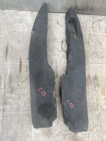 Шумоизоляция переднего крыла VW Passat Cc